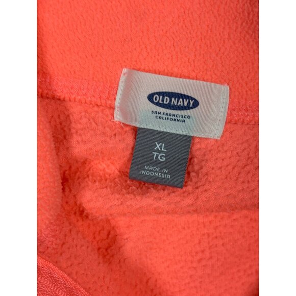Old Navy Womens Coral Fleece Half-Zip Pullover XL - Picture 6 of 9